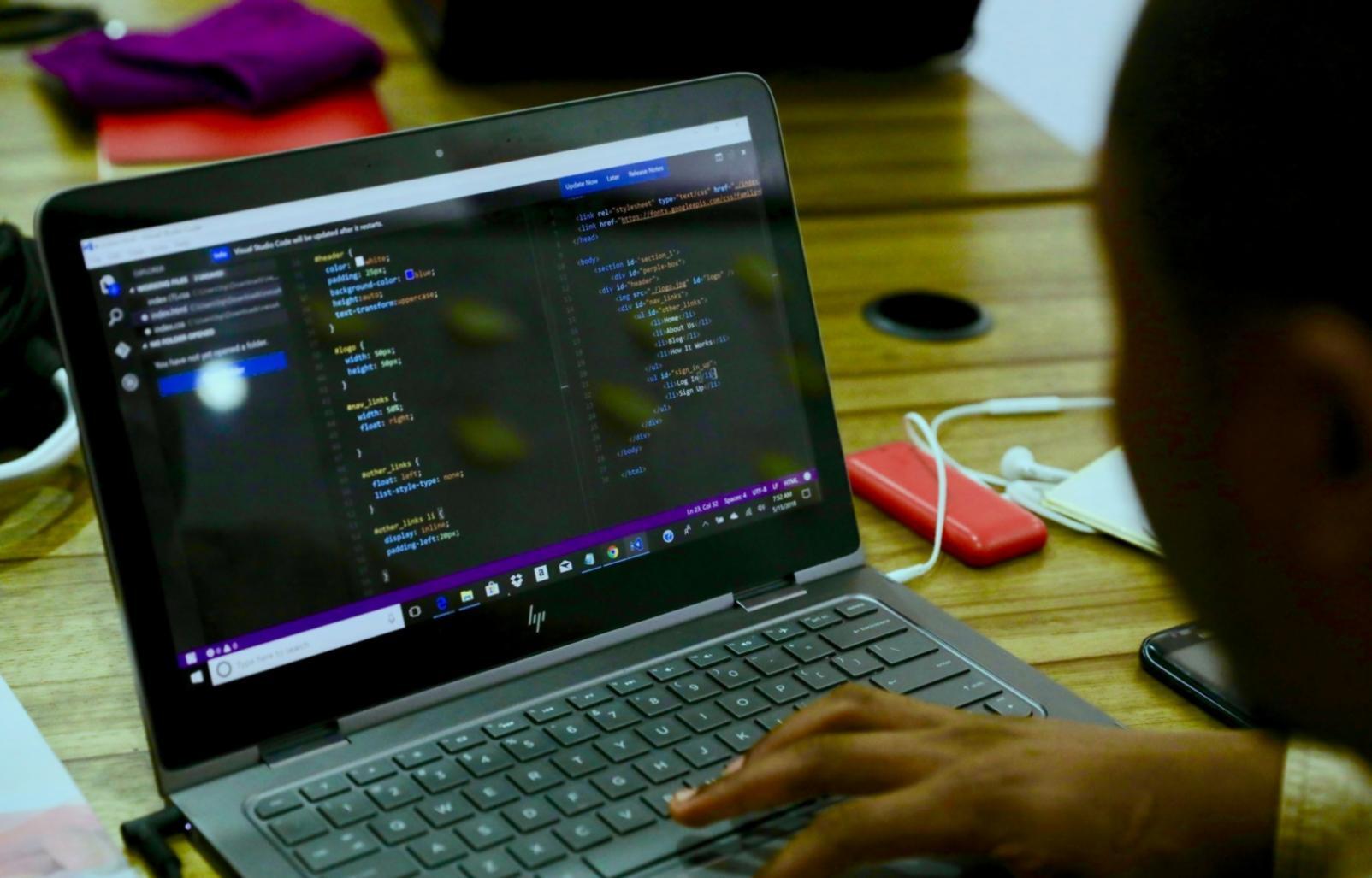 Automated invoice processing workflow showing document scanning and digital organization